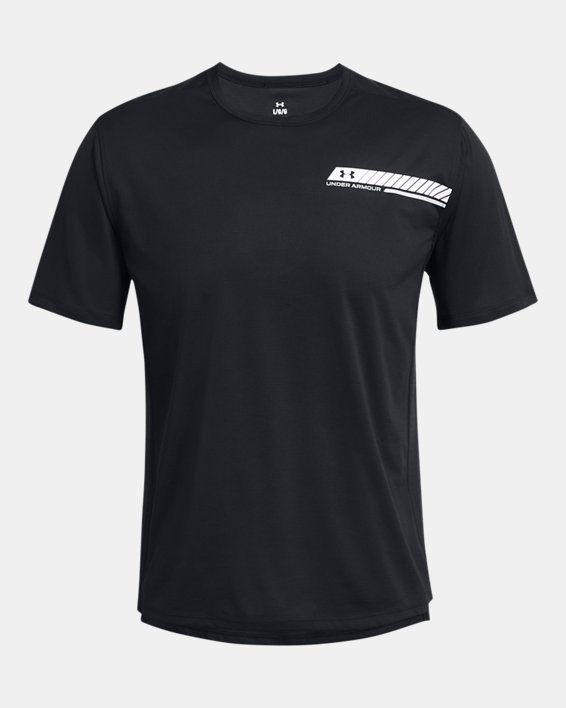 Men's UA CoolSwitch Vented Short Sleeve in Black image number 3